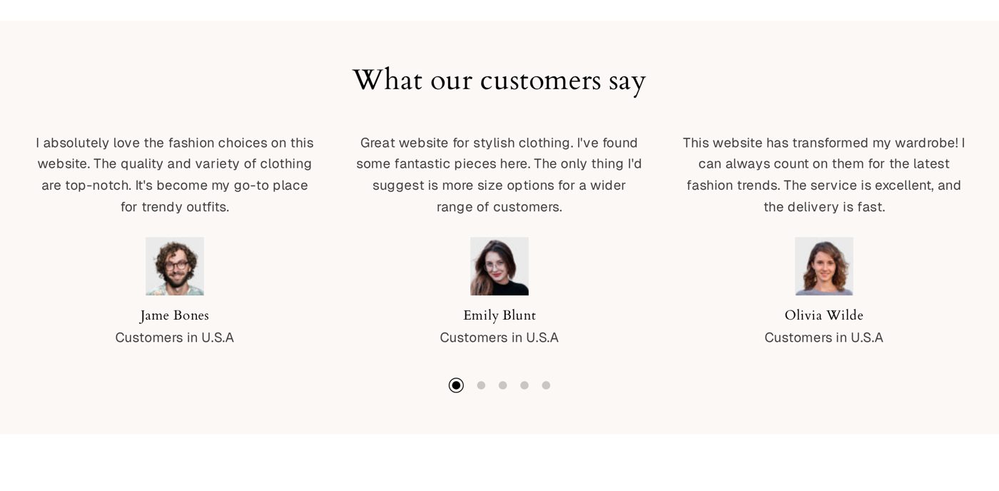 Testimonials & reviews